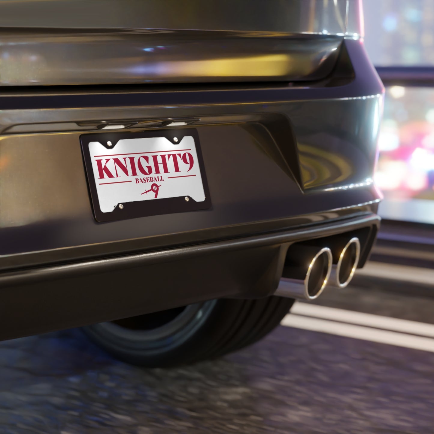 KNIGHT9 Front Vanity Plate