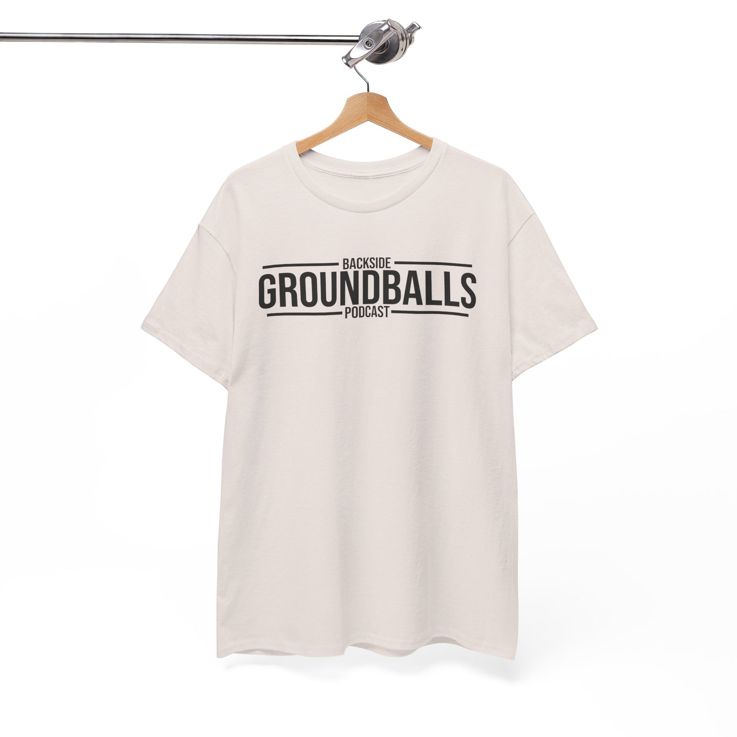 Backside Groundballs Podcast Cotton Tee