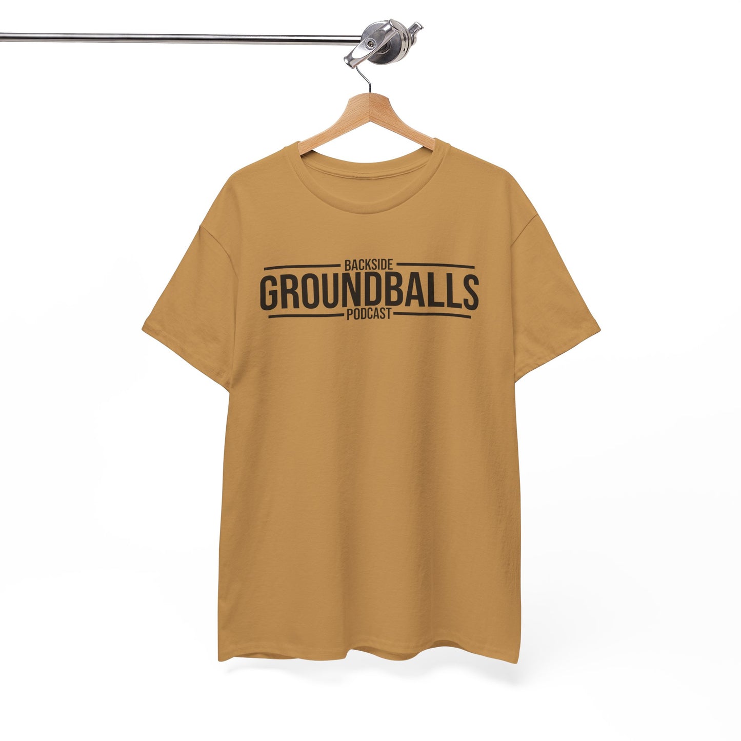 Backside Groundballs Podcast Cotton Tee