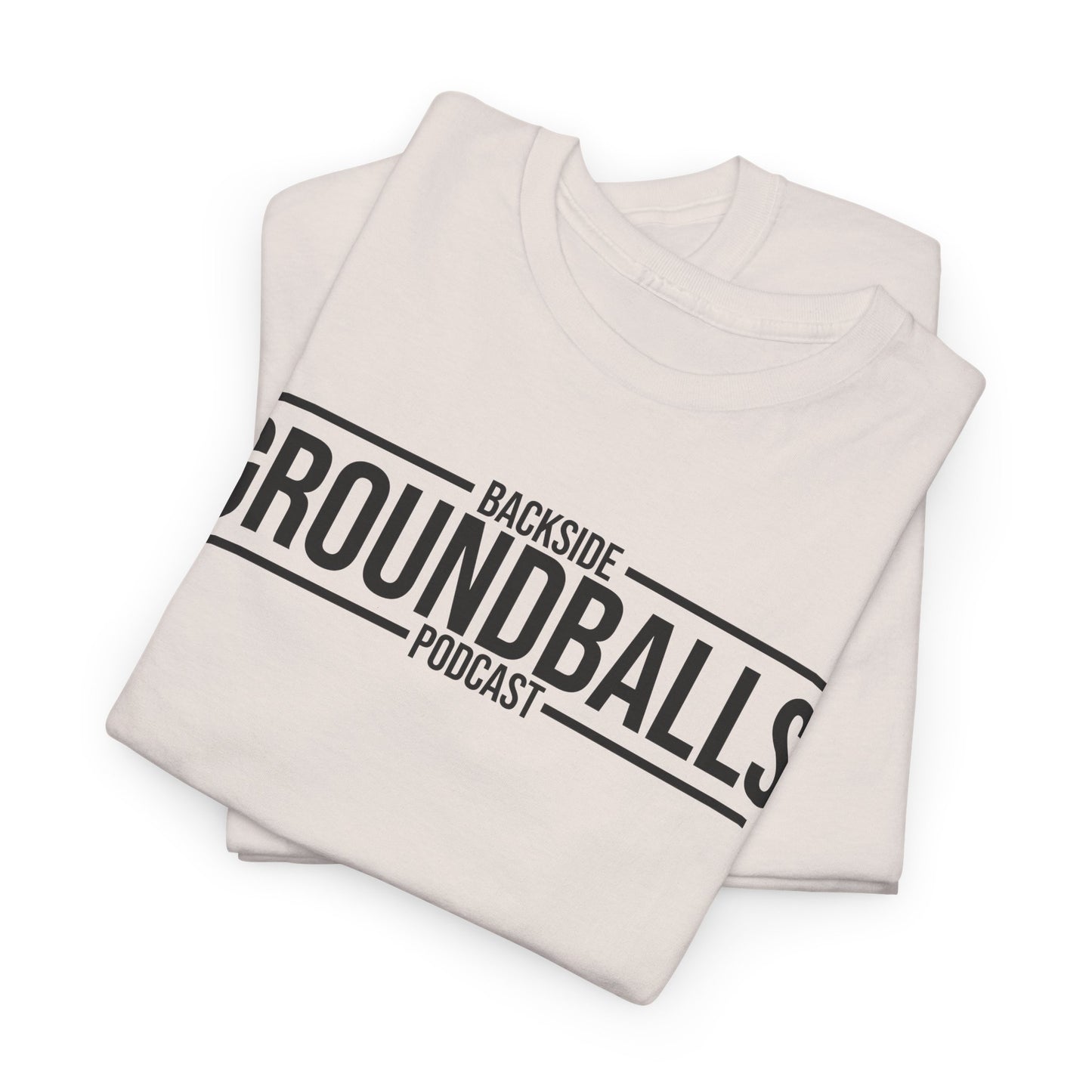 Backside Groundballs Podcast Cotton Tee