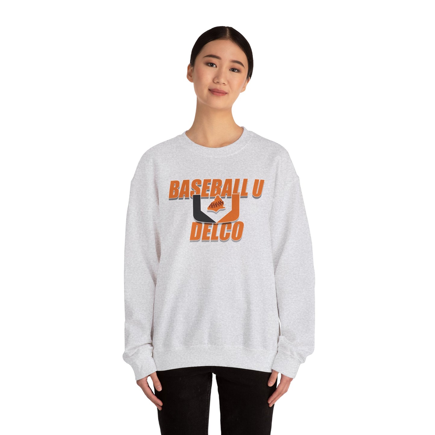 Baseball U Delco Crewneck
