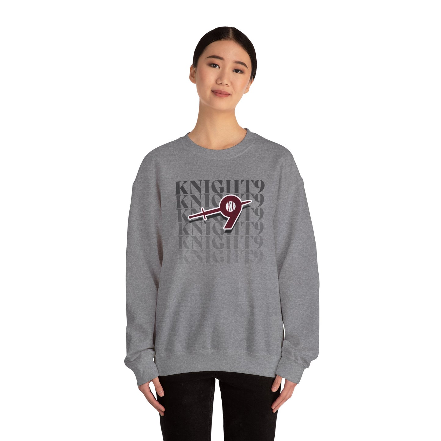 Knight9 Fade Crewneck