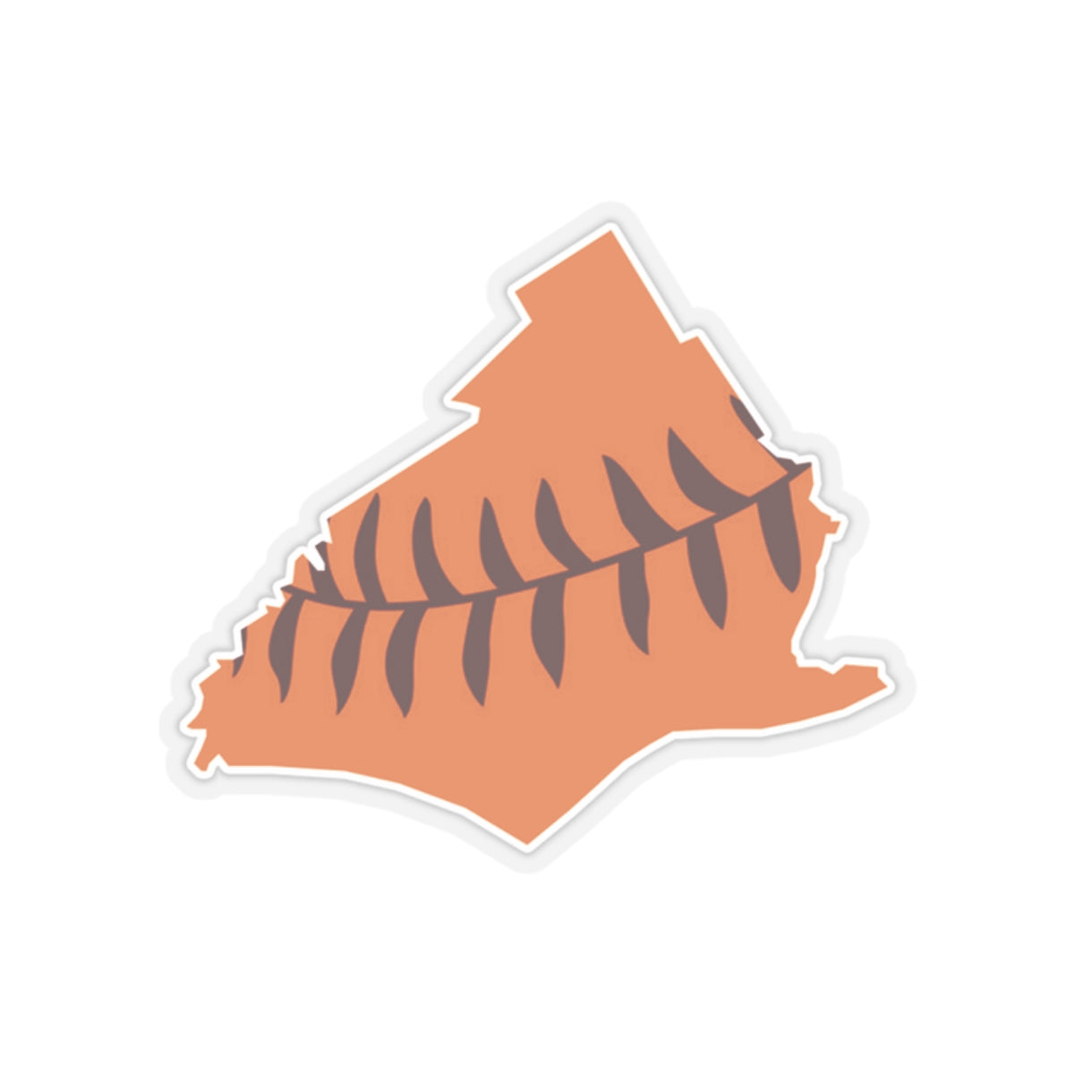 Baseball U Delco Sticker