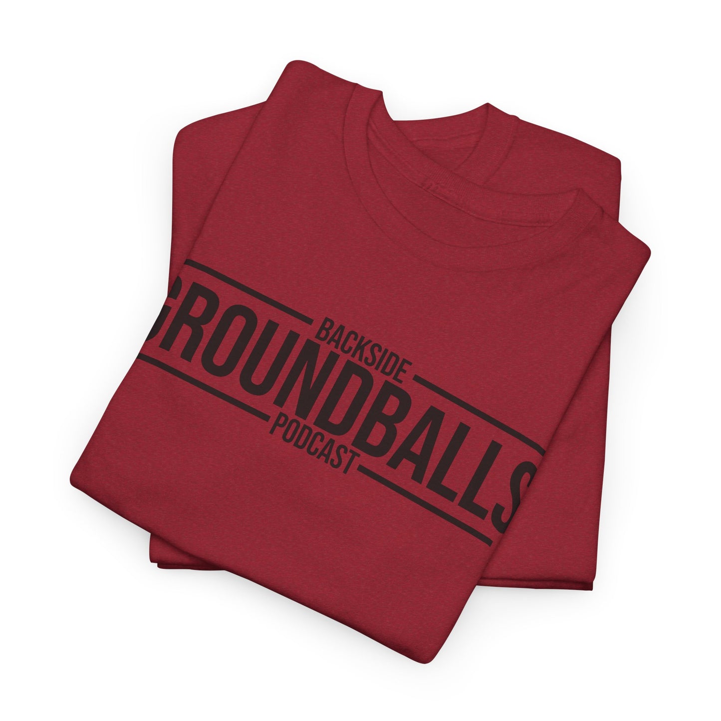 Backside Groundballs Podcast Cotton Tee