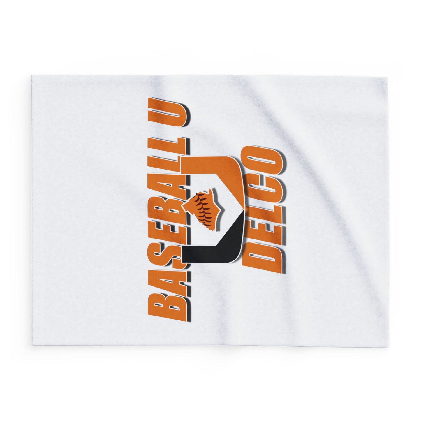 Baseball U Delco Fleece Blanket