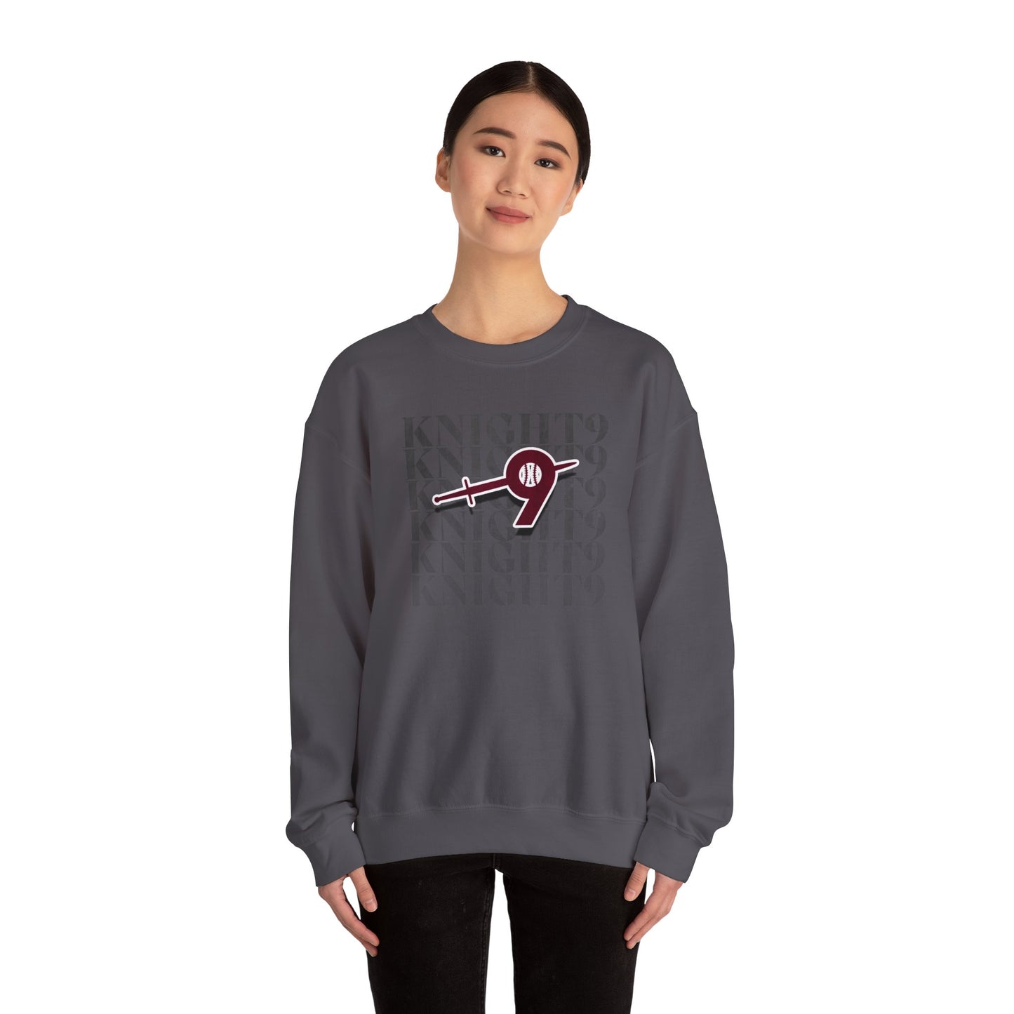 Knight9 Fade Crewneck