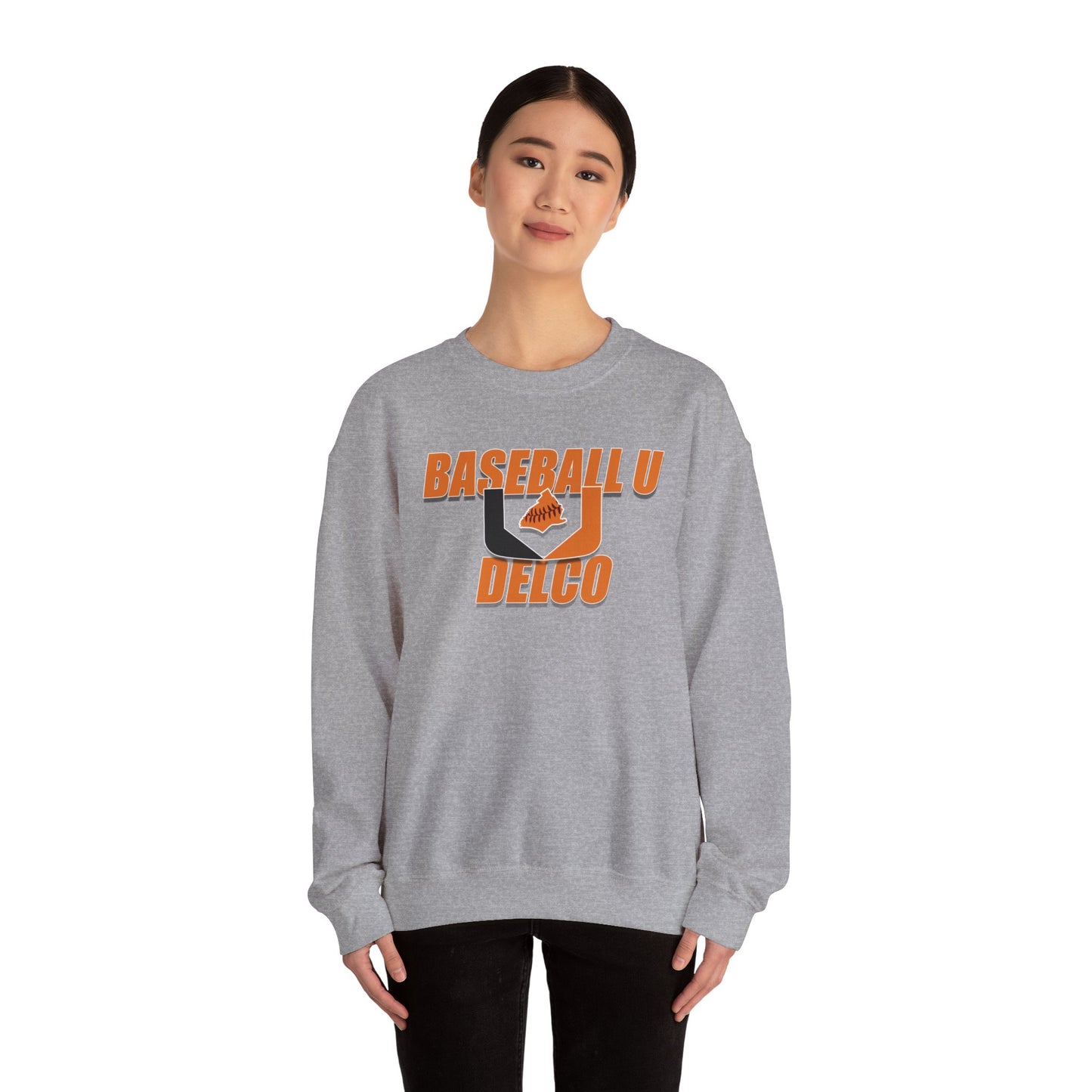Baseball U Delco Crewneck