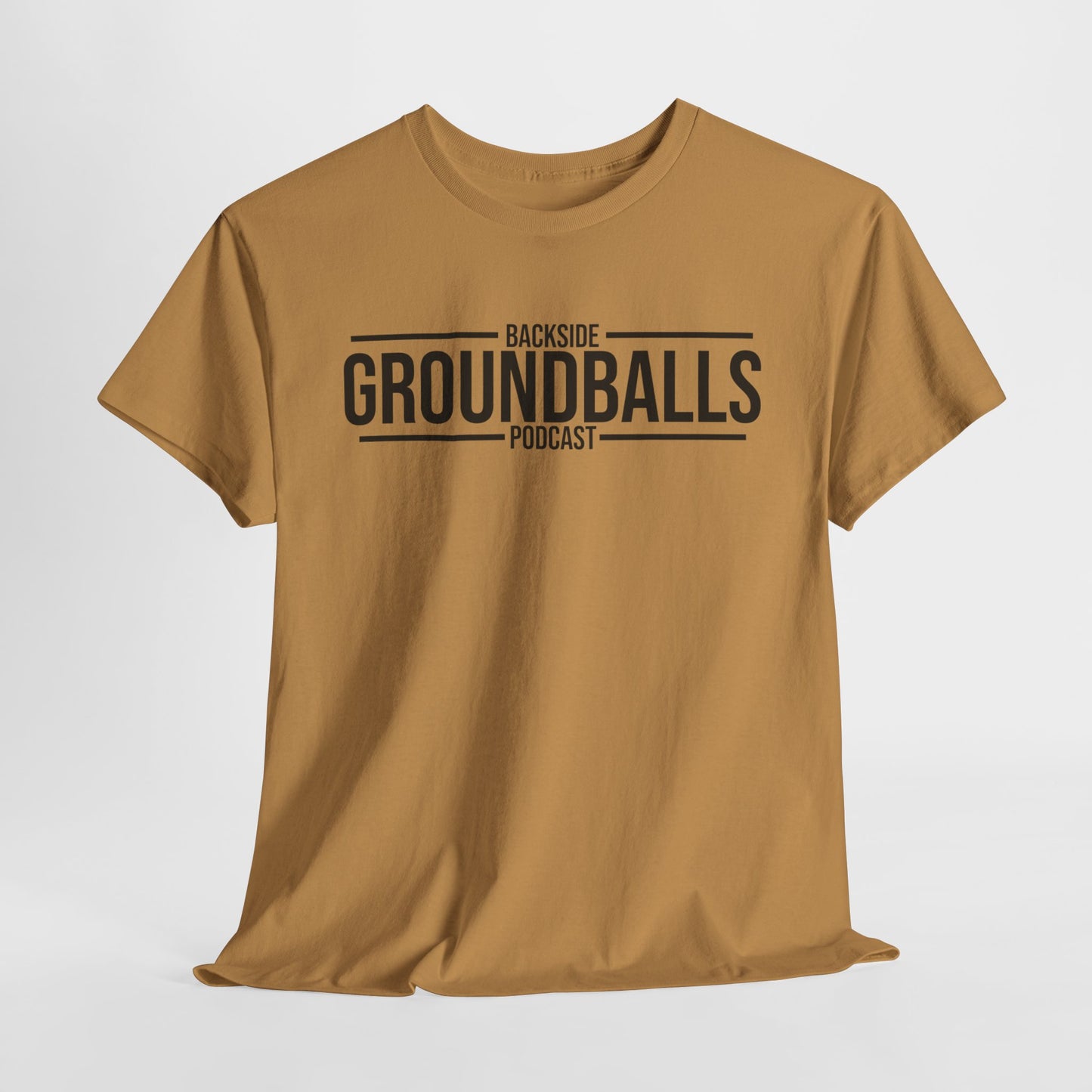 Backside Groundballs Podcast Cotton Tee