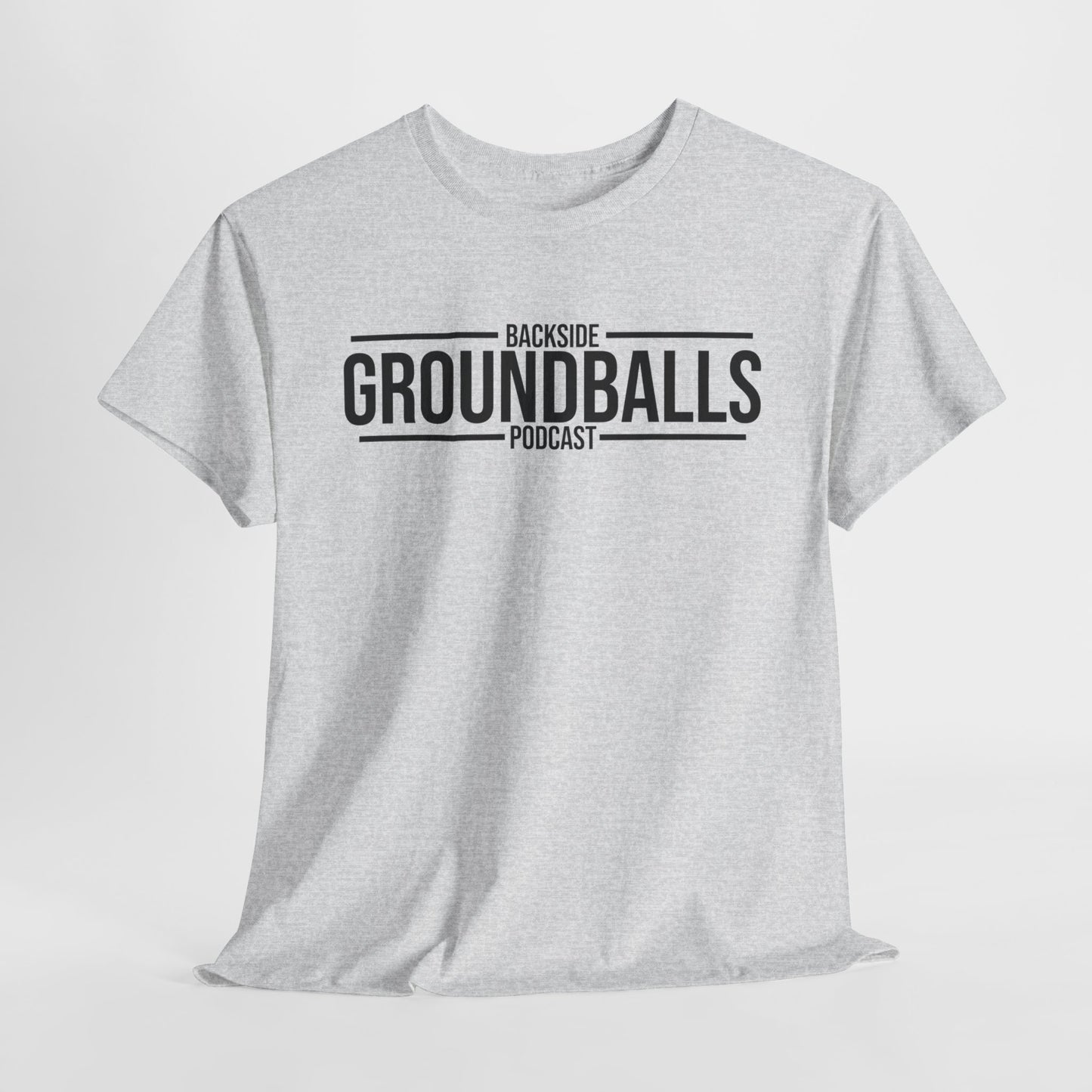 Backside Groundballs Podcast Cotton Tee