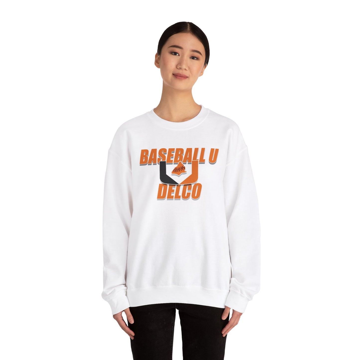 Baseball U Delco Crewneck