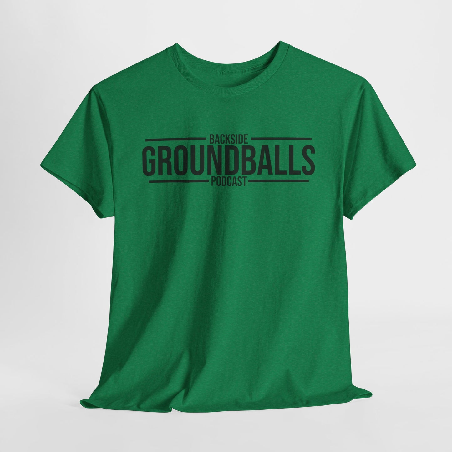 Backside Groundballs Podcast Cotton Tee
