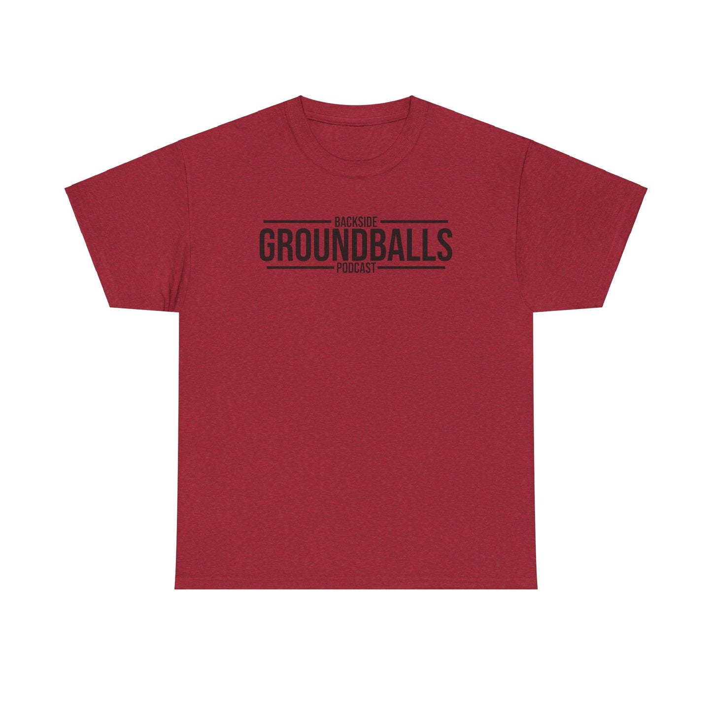 Backside Groundballs Podcast Cotton Tee