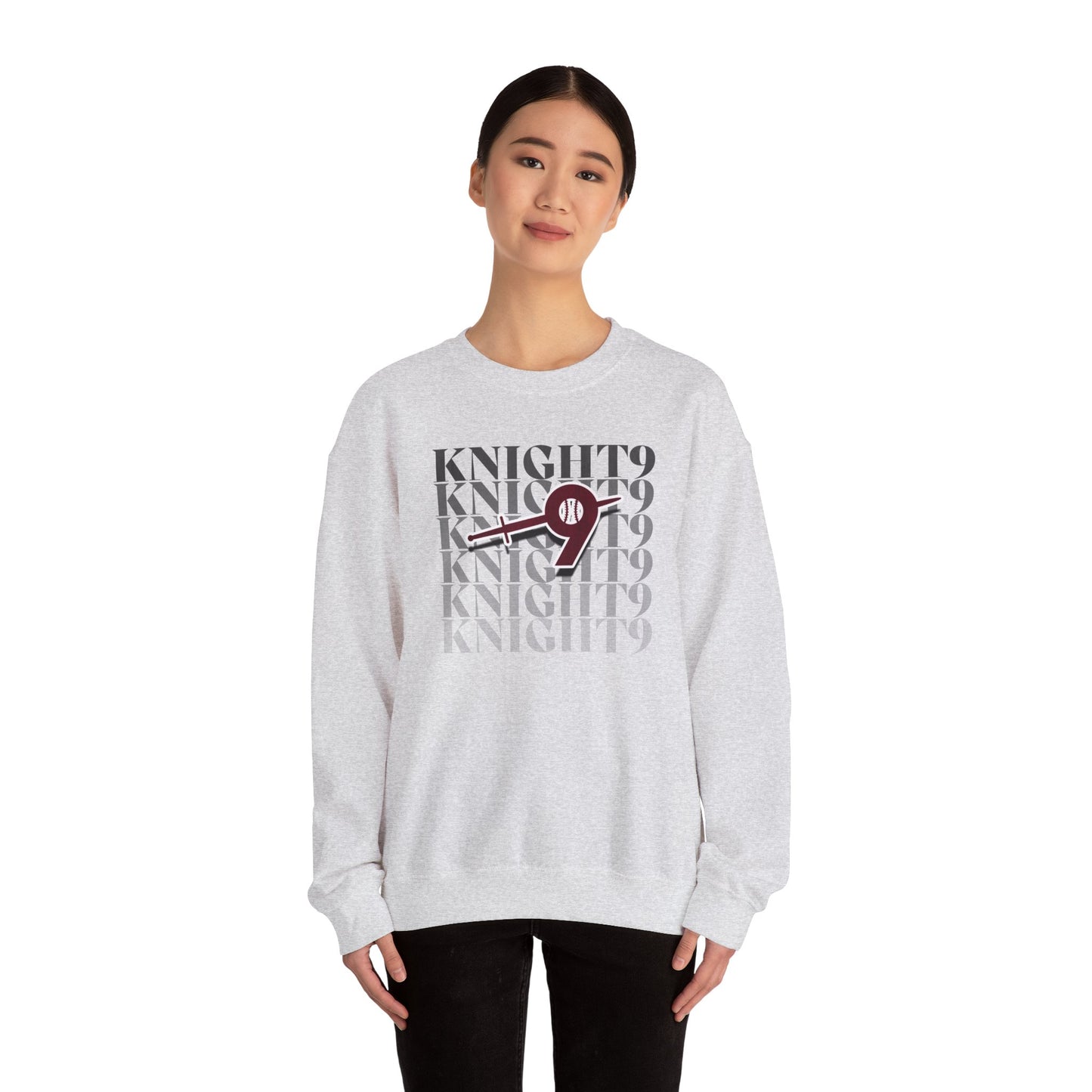Knight9 Fade Crewneck