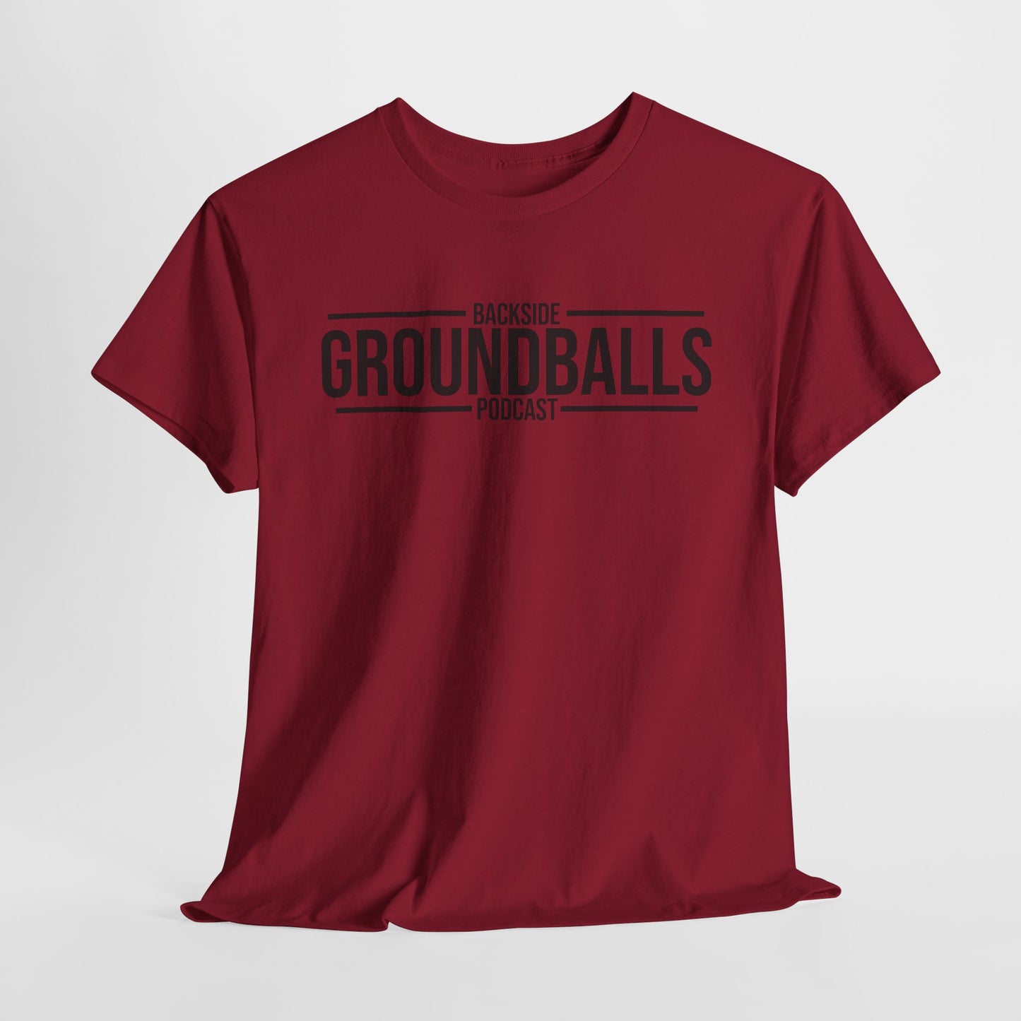Backside Groundballs Podcast Cotton Tee