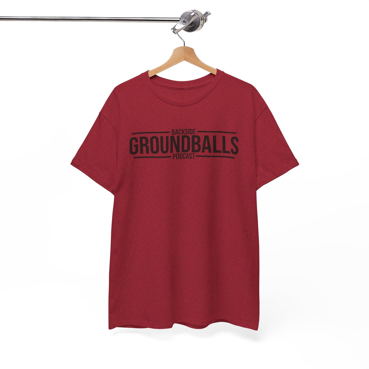 Backside Groundballs Podcast Cotton Tee