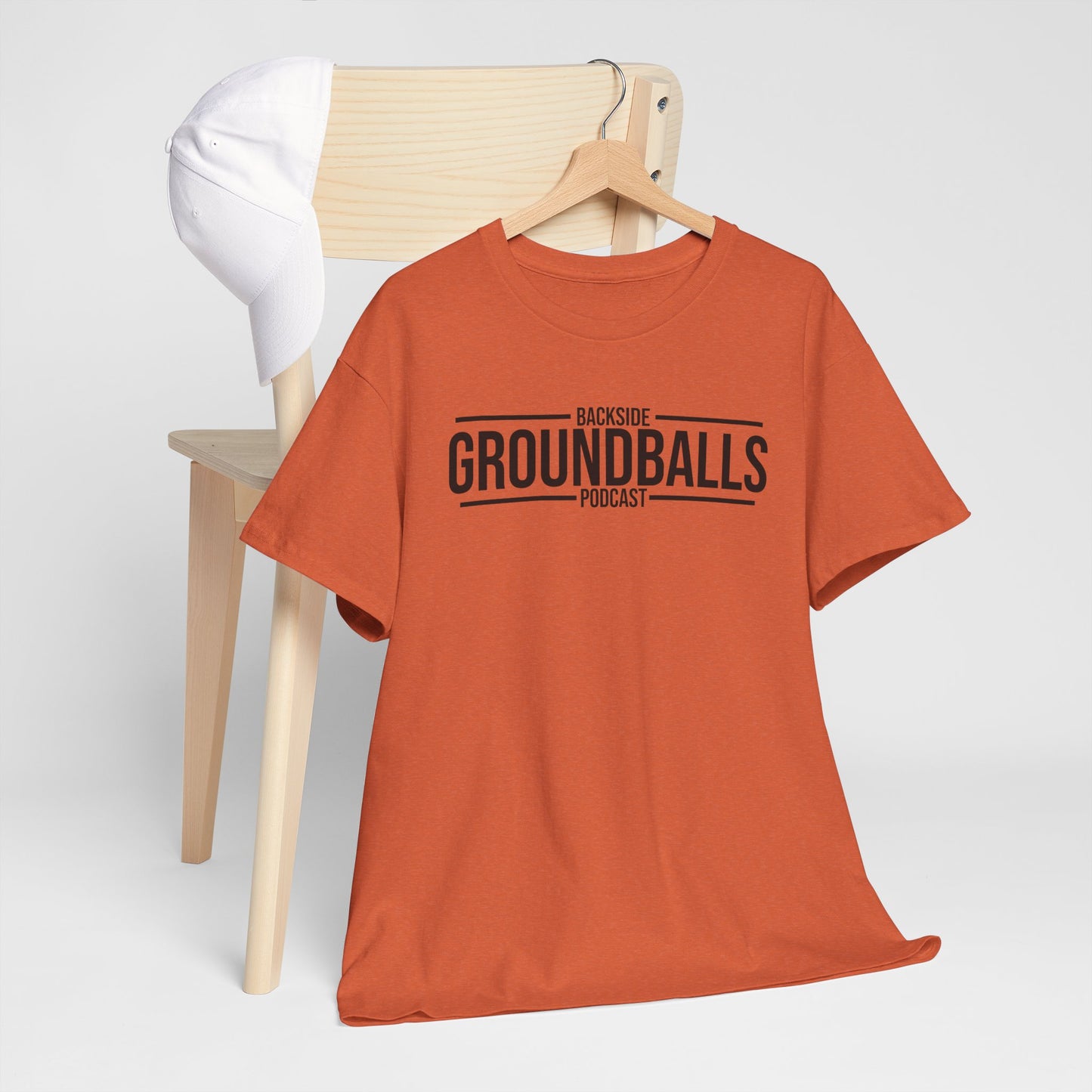 Backside Groundballs Podcast Cotton Tee
