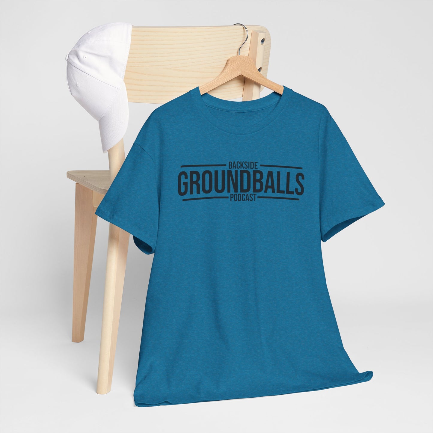Backside Groundballs Podcast Cotton Tee