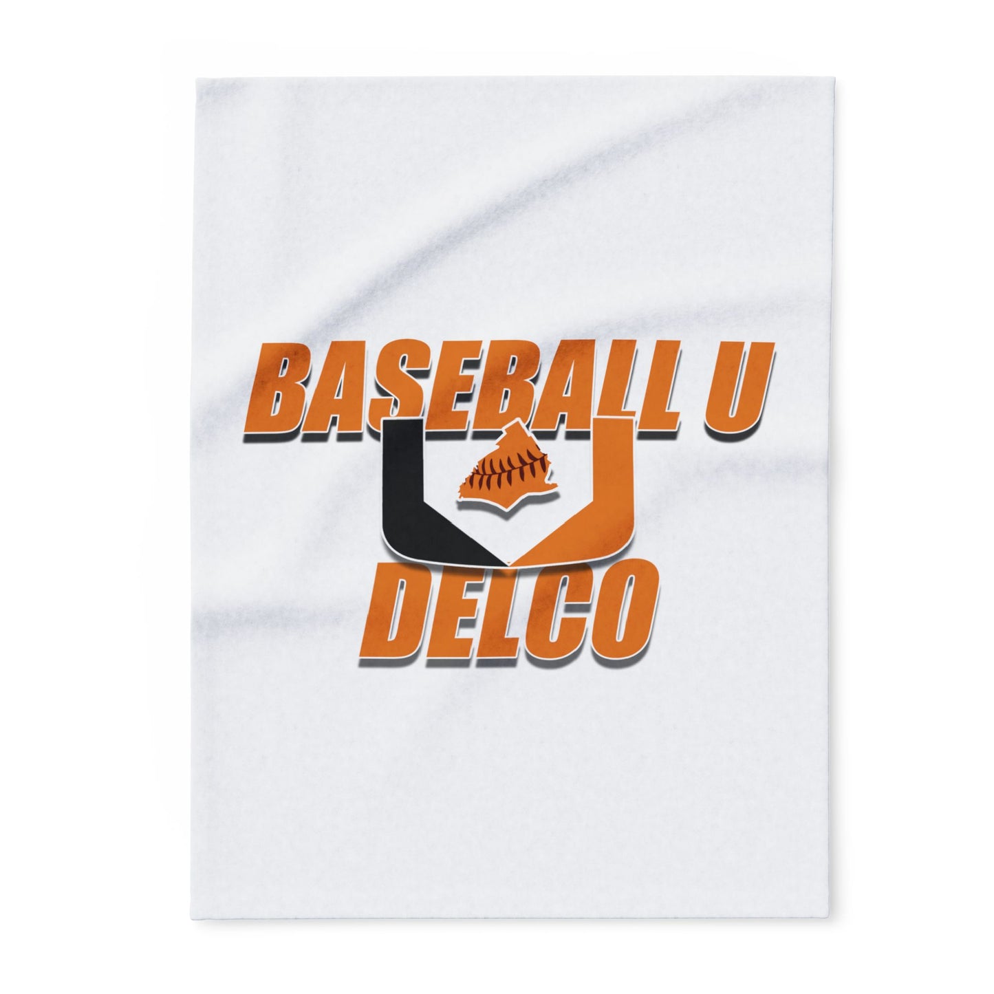 Baseball U Delco Fleece Blanket
