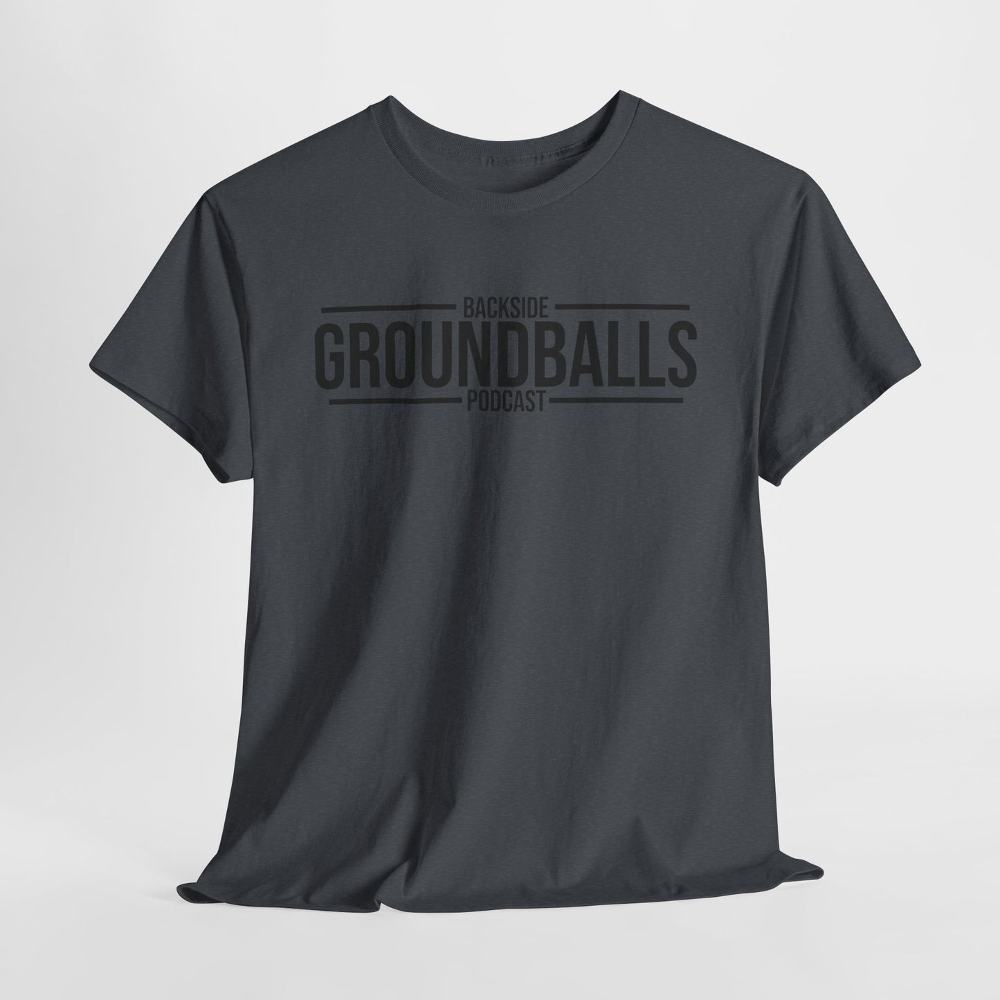 Backside Groundballs Podcast Cotton Tee