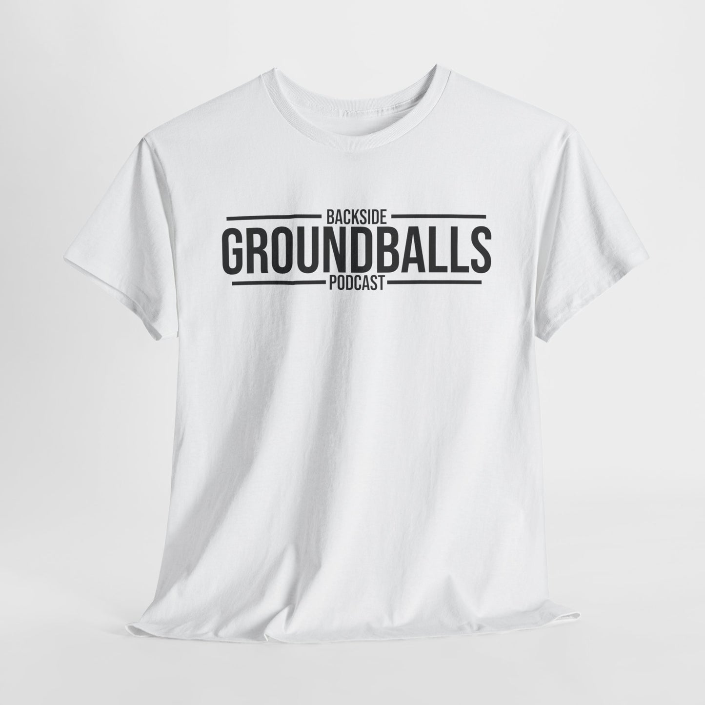 Backside Groundballs Podcast Cotton Tee