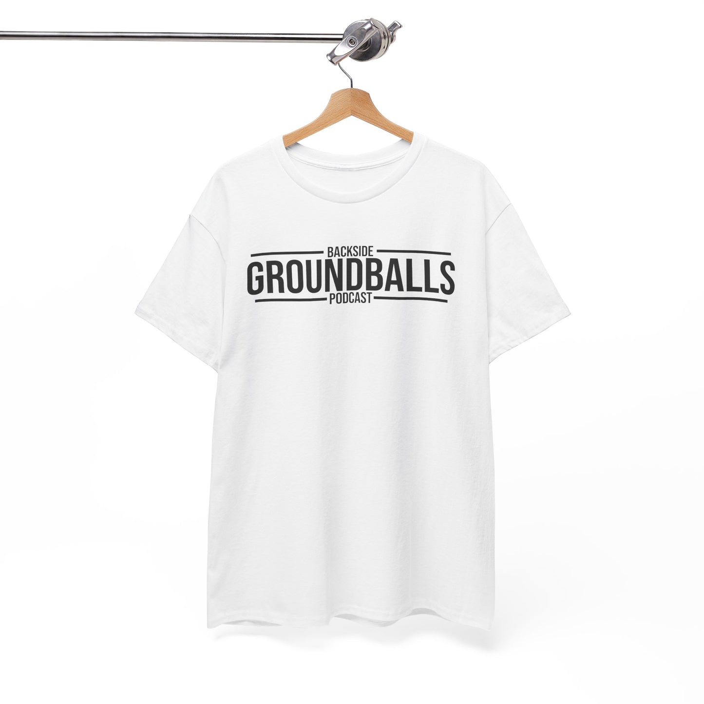 Backside Groundballs Podcast Cotton Tee