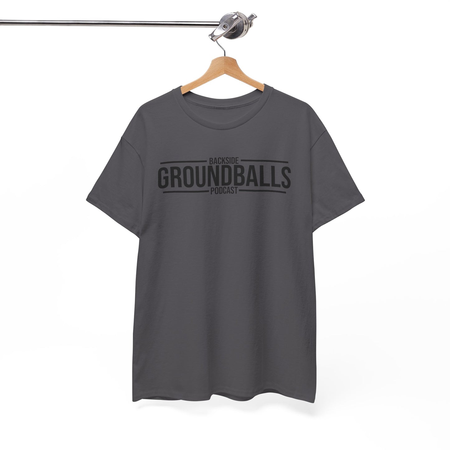 Backside Groundballs Podcast Cotton Tee