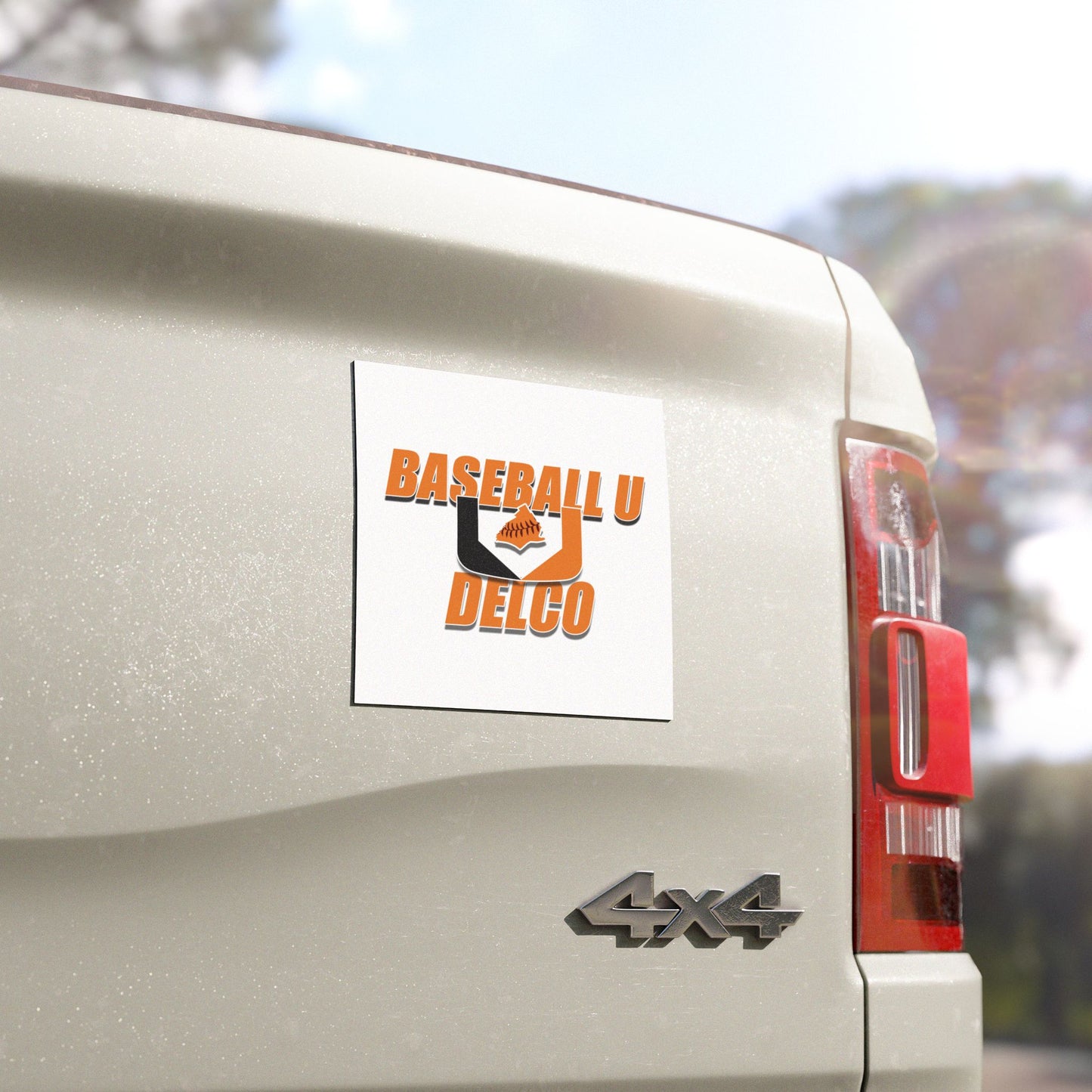 Baseball U Delco Car Magnets