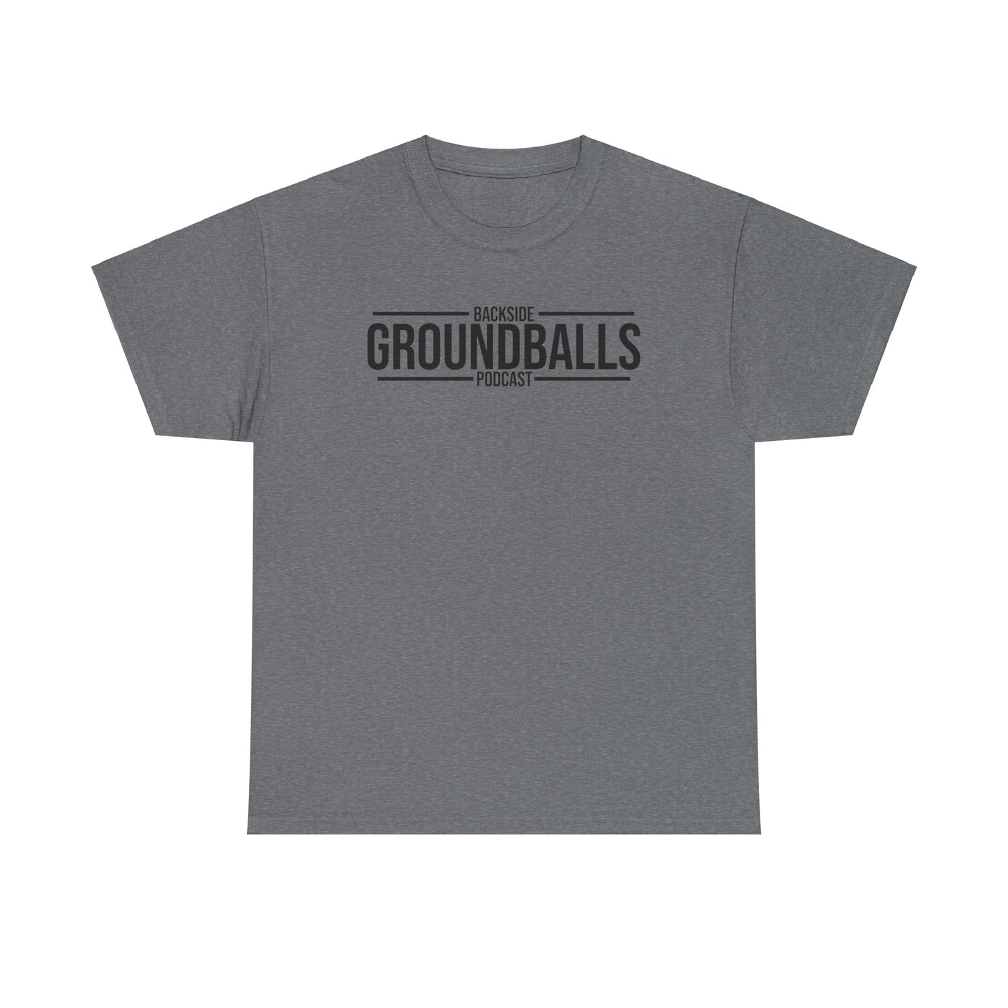 Backside Groundballs Podcast Cotton Tee