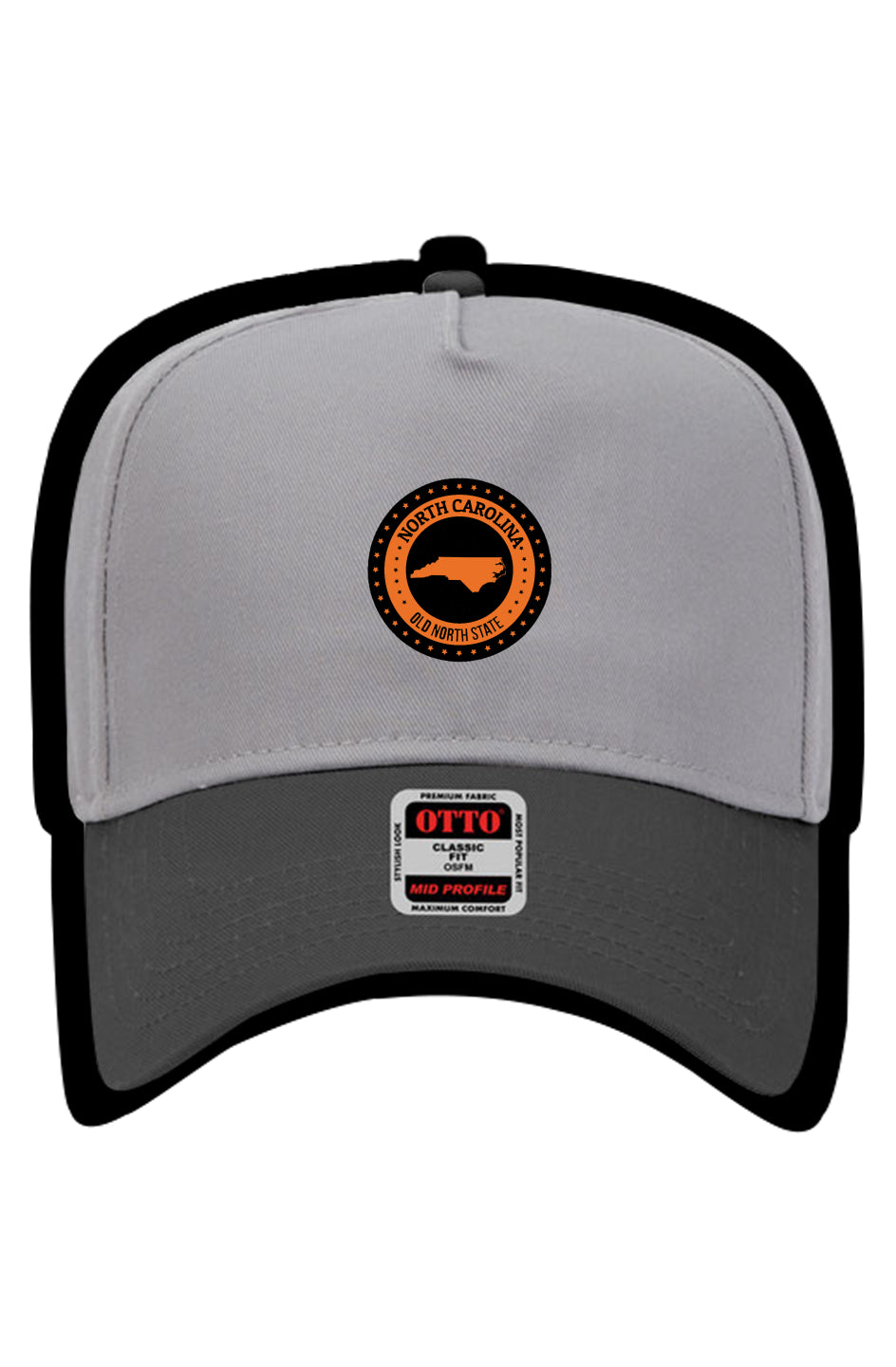 Campbell University Signature Snapback Hat- Grey