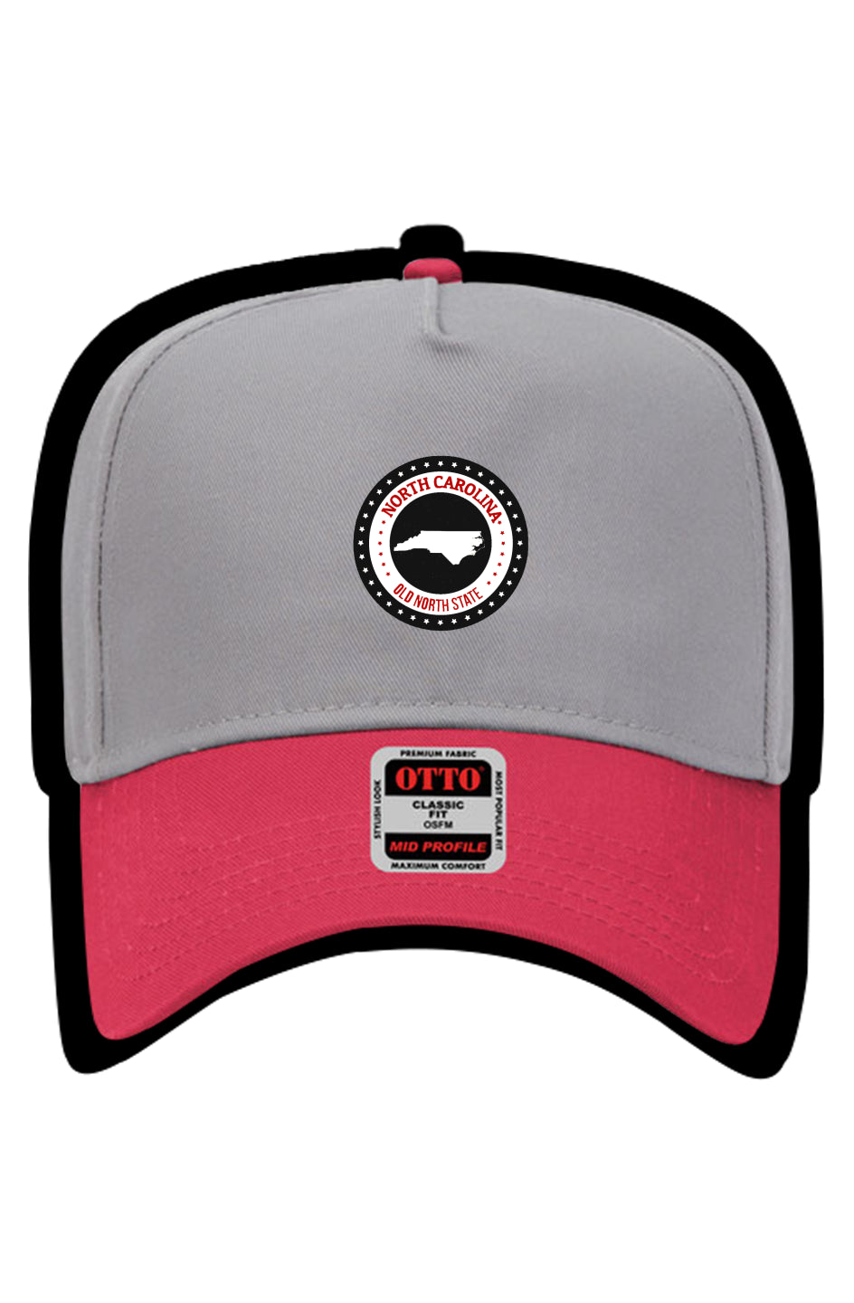 NC State Signature Snapback Hat- Grey