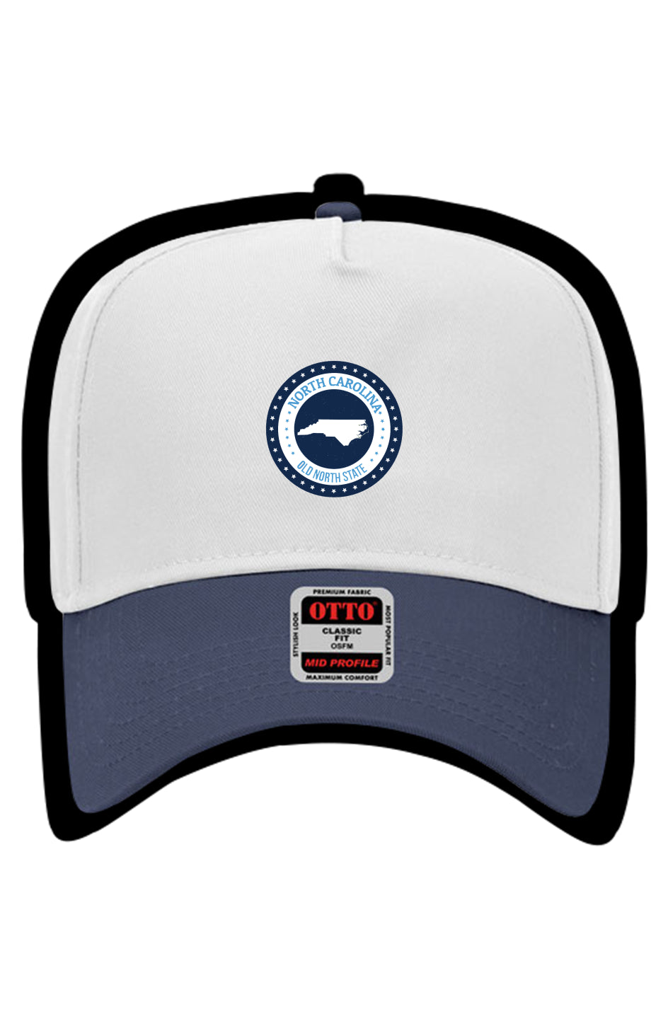 University of North Carolina Signature Snapback Hat- White