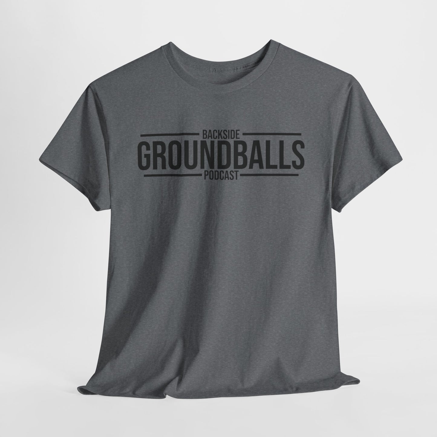 Backside Groundballs Podcast Cotton Tee