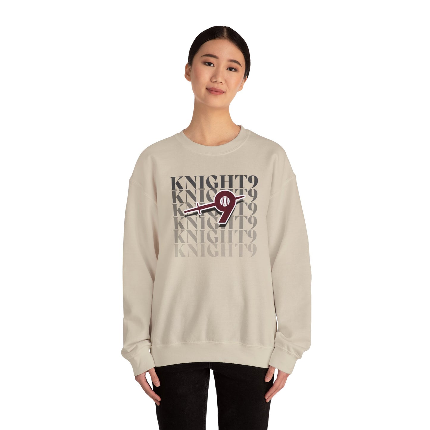Knight9 Fade Crewneck