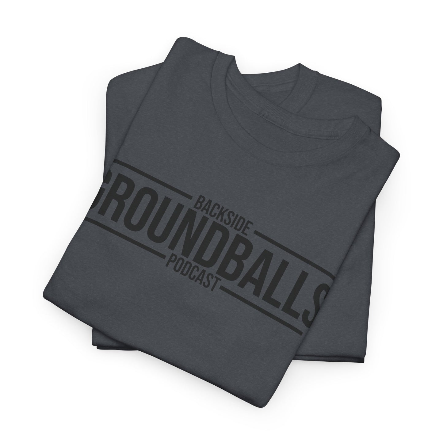 Backside Groundballs Podcast Cotton Tee