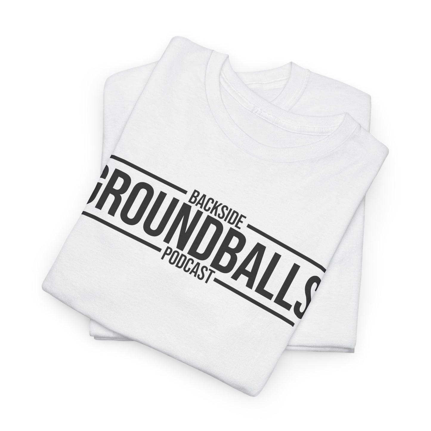 Backside Groundballs Podcast Cotton Tee