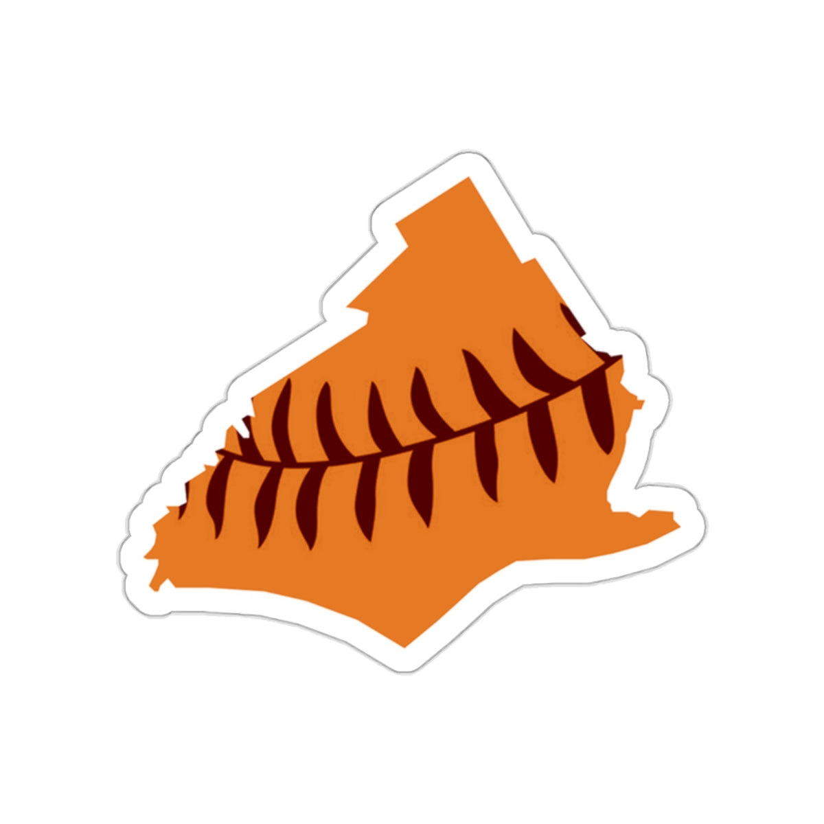 Baseball U Delco Sticker
