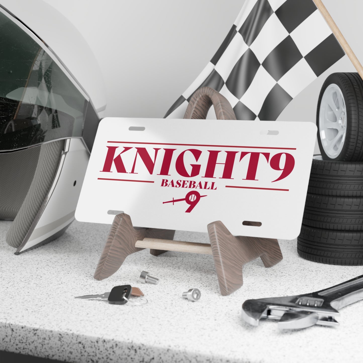 KNIGHT9 Front Vanity Plate