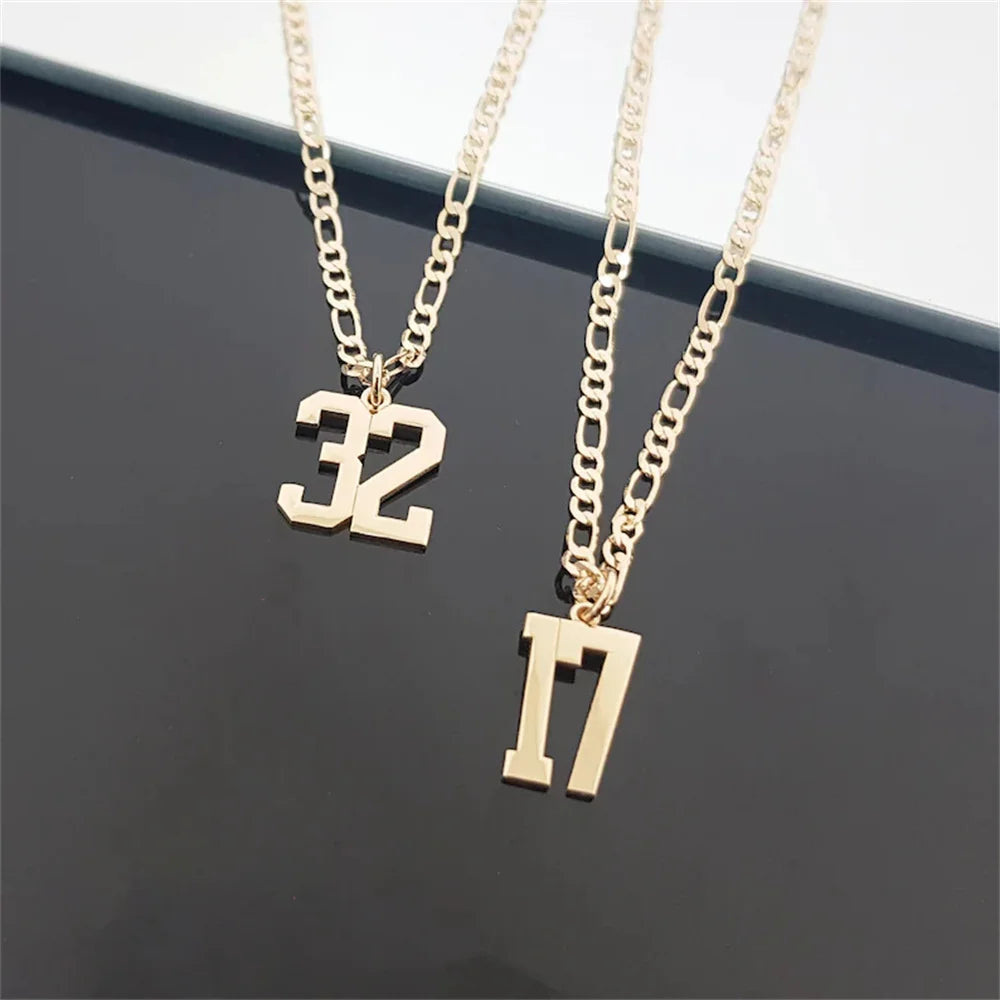 Custom Number Necklaces