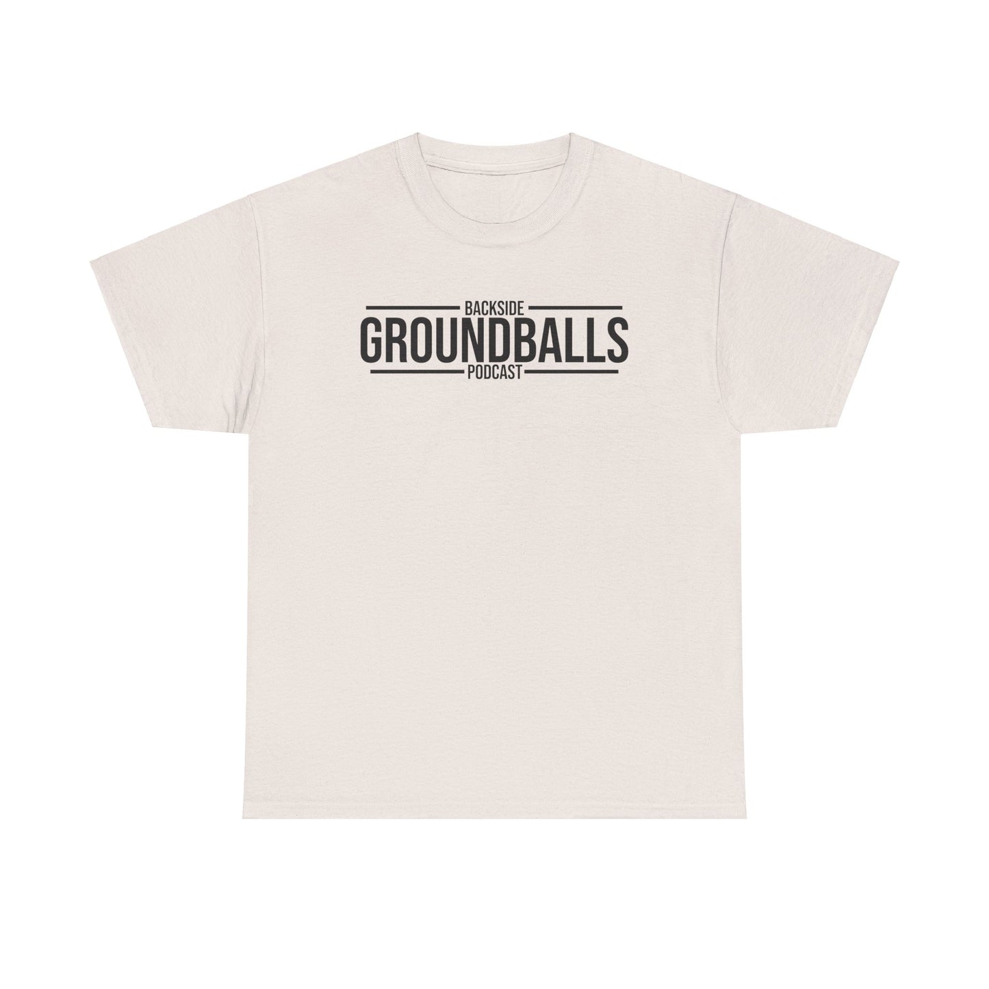 Backside Groundballs Podcast Cotton Tee