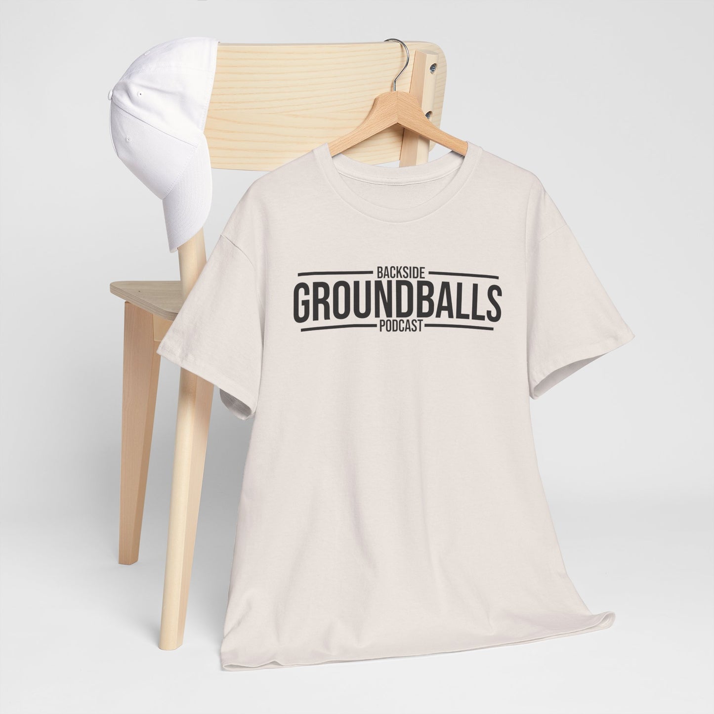 Backside Groundballs Podcast Cotton Tee