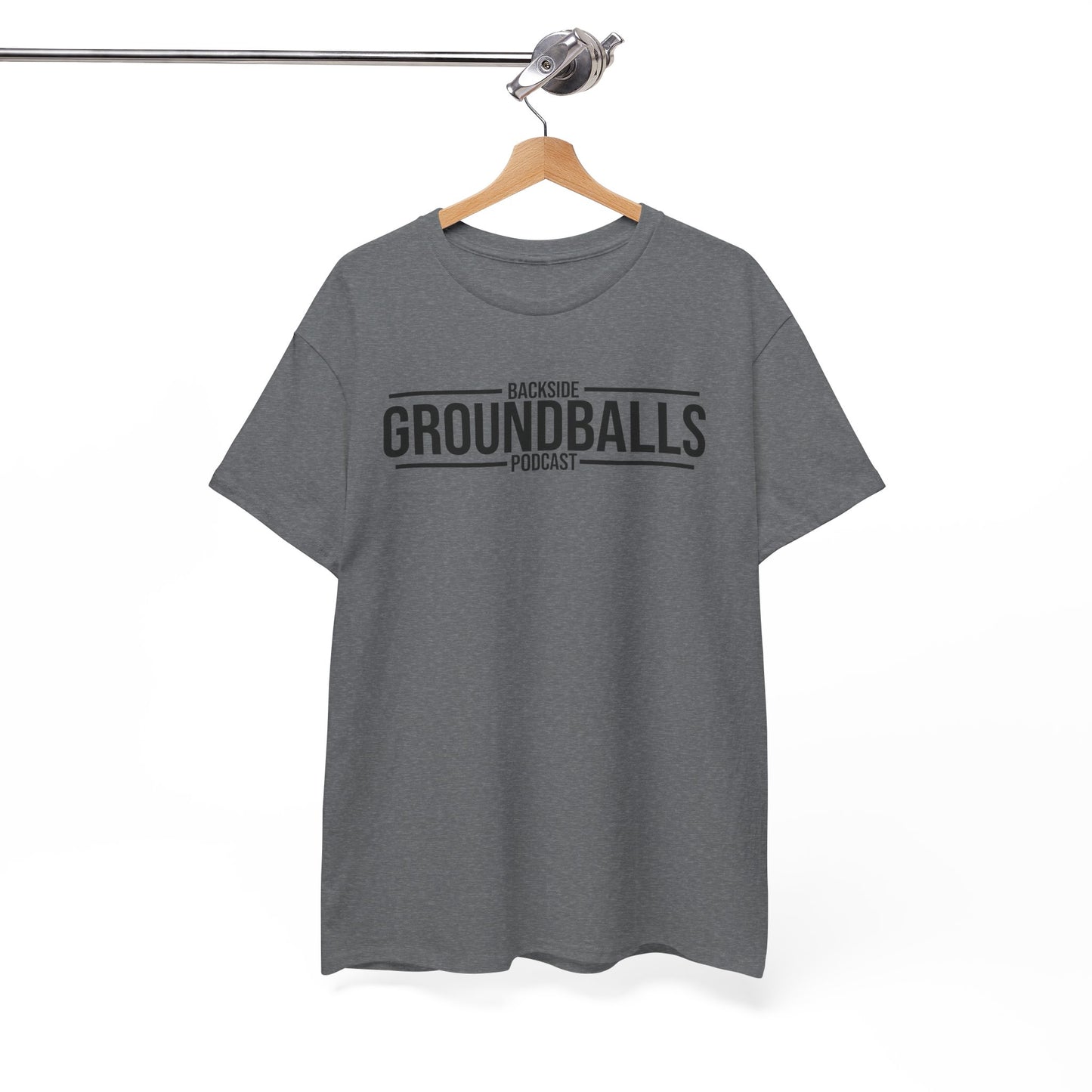 Backside Groundballs Podcast Cotton Tee