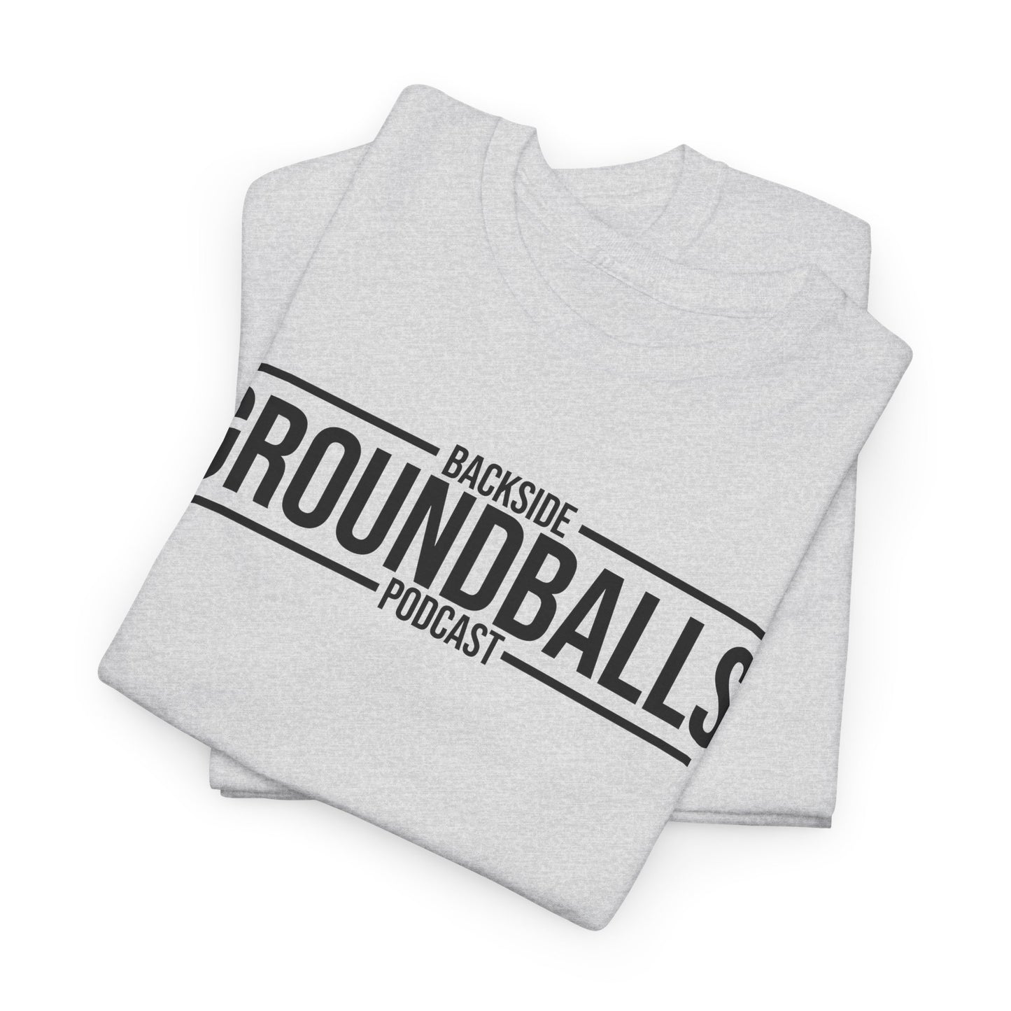 Backside Groundballs Podcast Cotton Tee