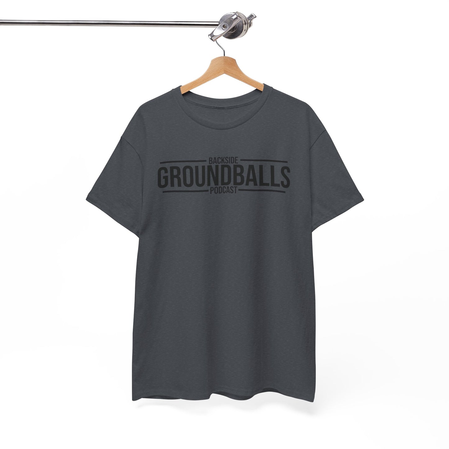Backside Groundballs Podcast Cotton Tee