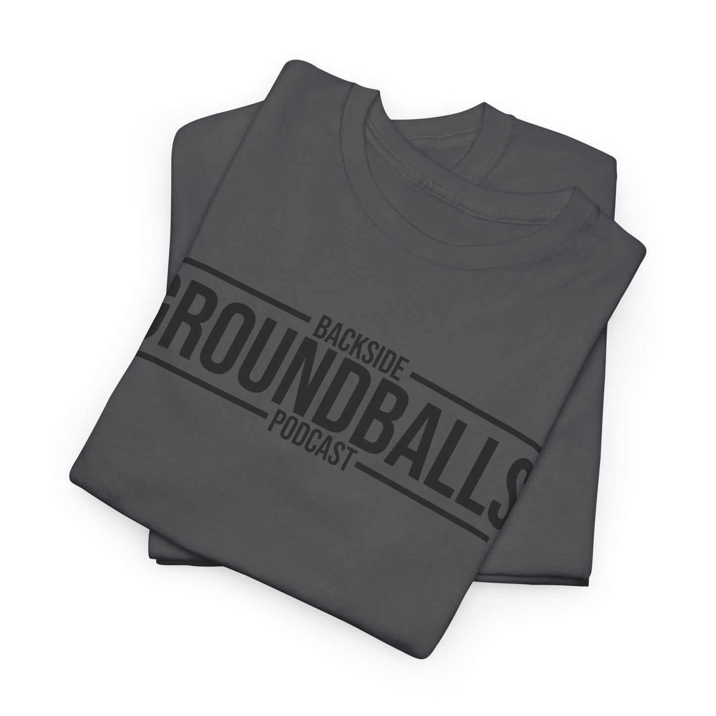 Backside Groundballs Podcast Cotton Tee