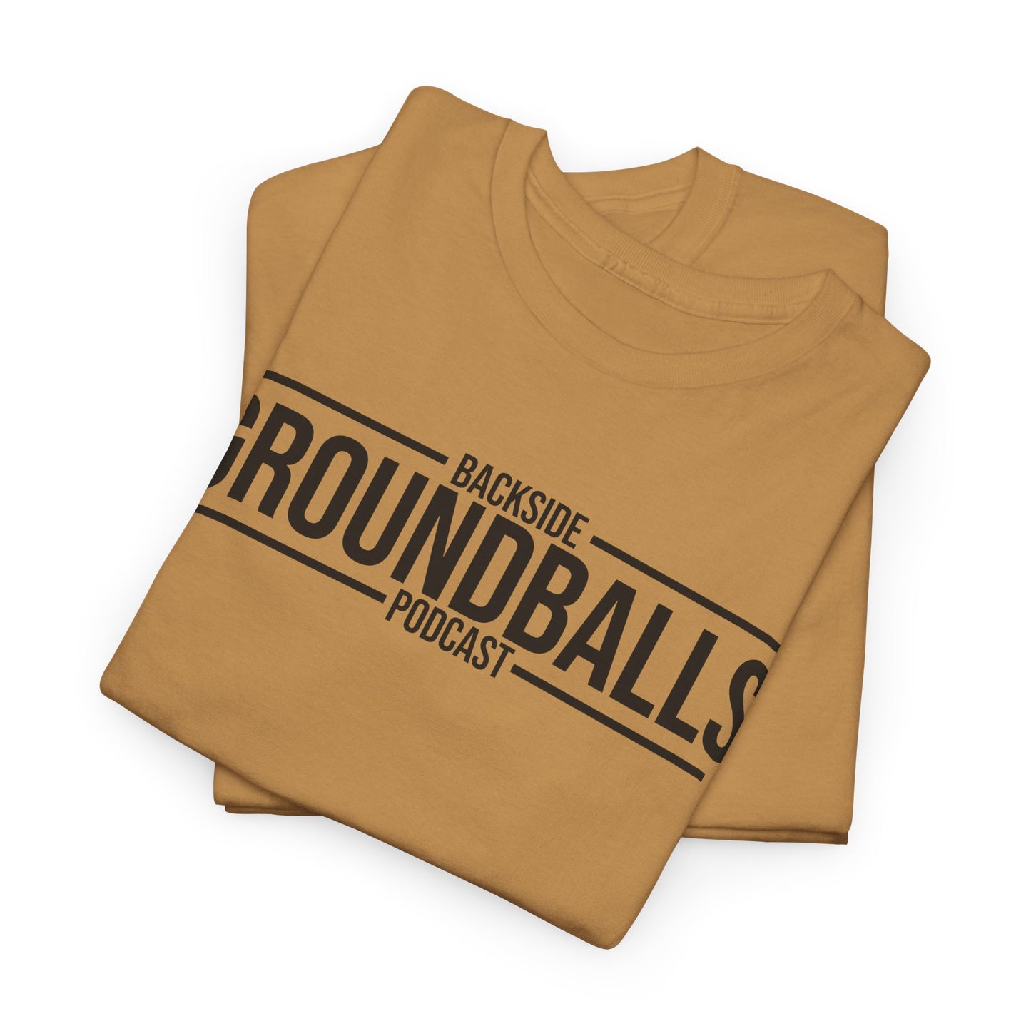 Backside Groundballs Podcast Cotton Tee