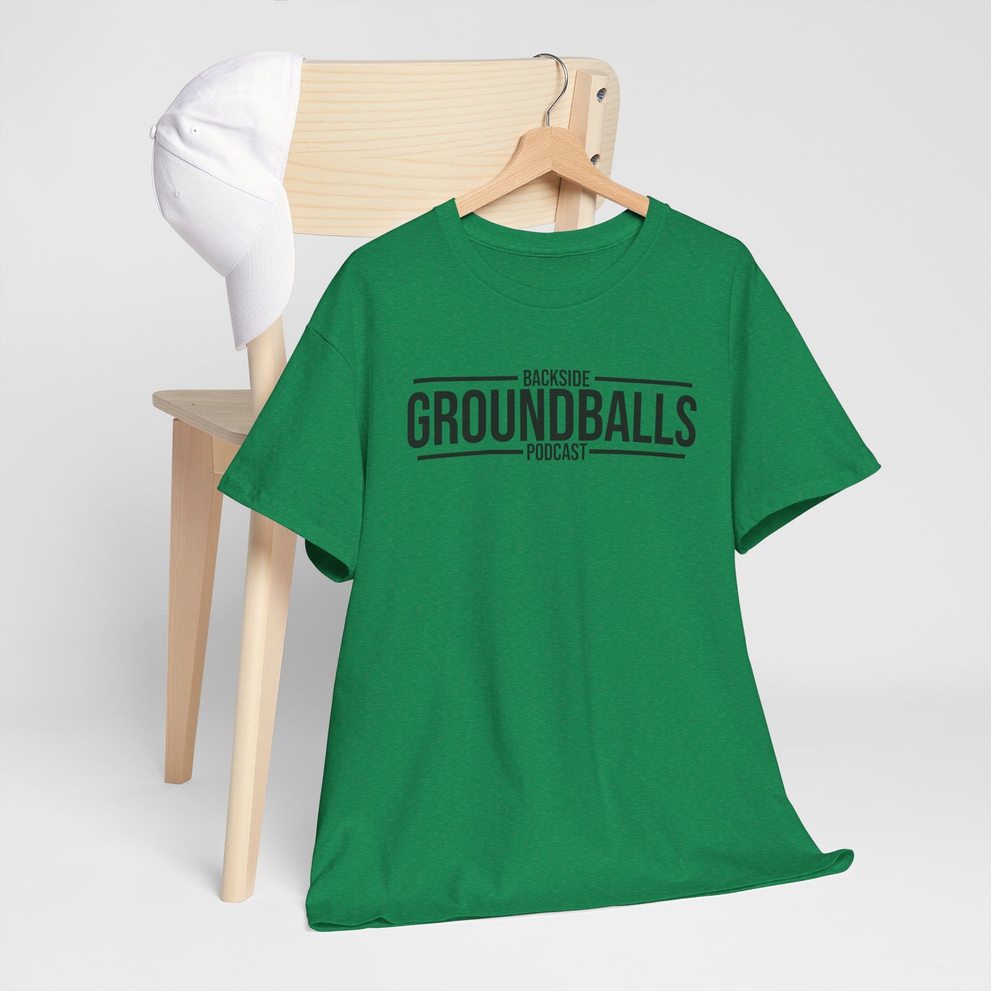 Backside Groundballs Podcast Cotton Tee