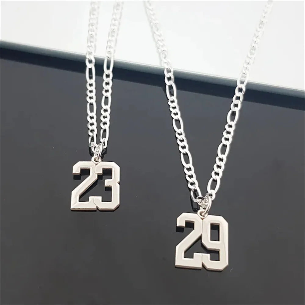 Custom Number Necklaces