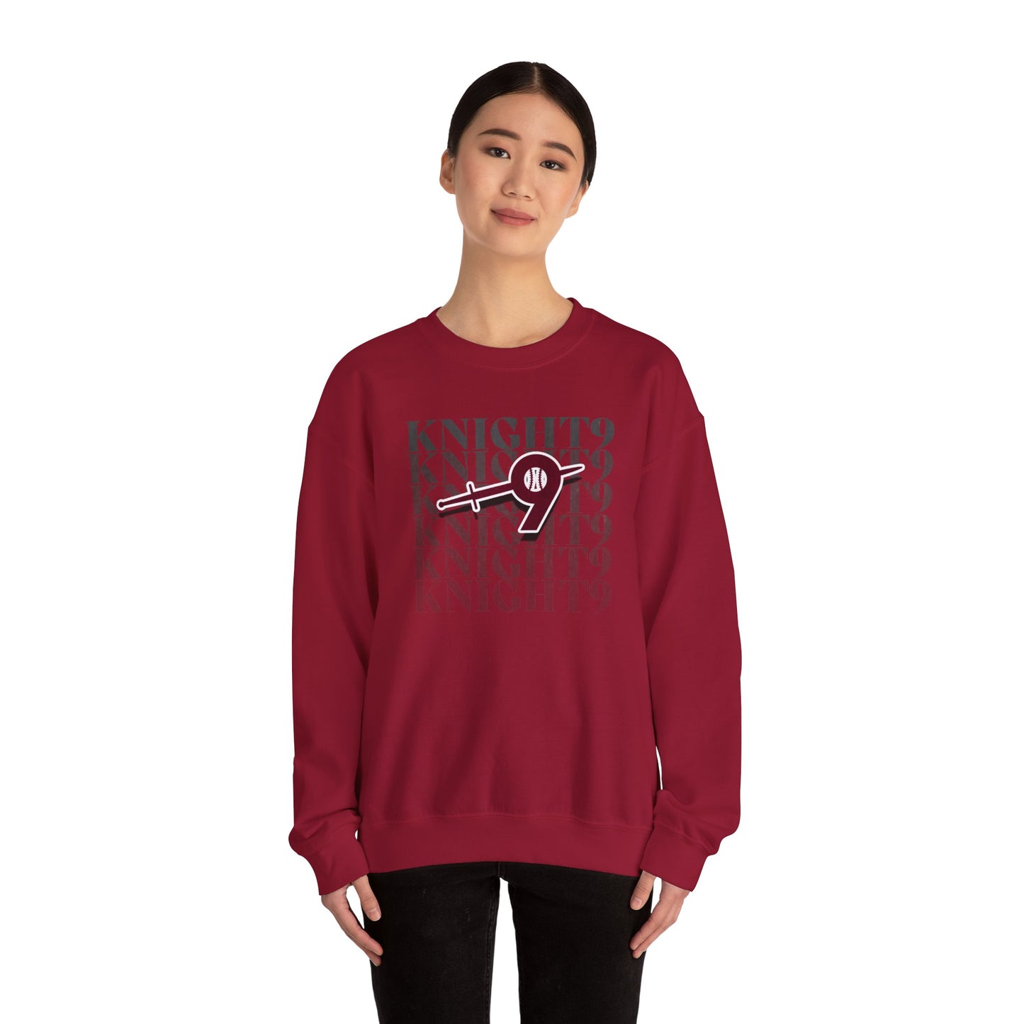 Knight9 Fade Crewneck