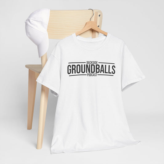 Backside Groundballs Podcast Cotton Tee
