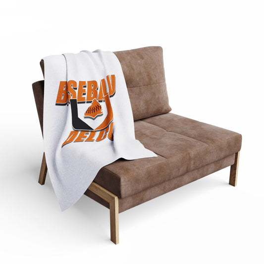 Baseball U Delco Fleece Blanket